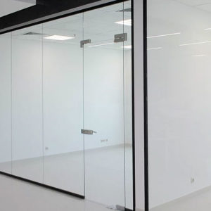 Безрамная противопожарная дверь / серия FRM7537