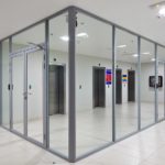 Сплошная противопожарная перегородка / серия FRM5450